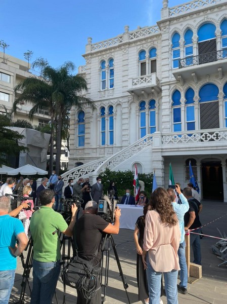 Italy donates 1 million euros for the rehabilitation and reopening of the Sursock Museum under UNESCO's Li Beirut initiative